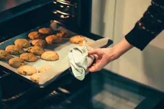 Virtual Therapeutic Baking: Chocolate Biscoff Cookies
